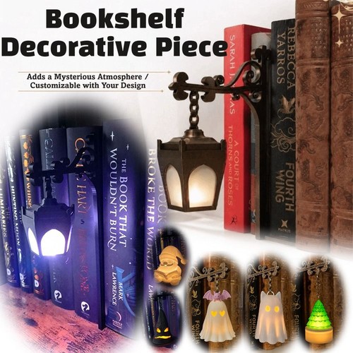 Bookshelf lamp library - lamp, lantern