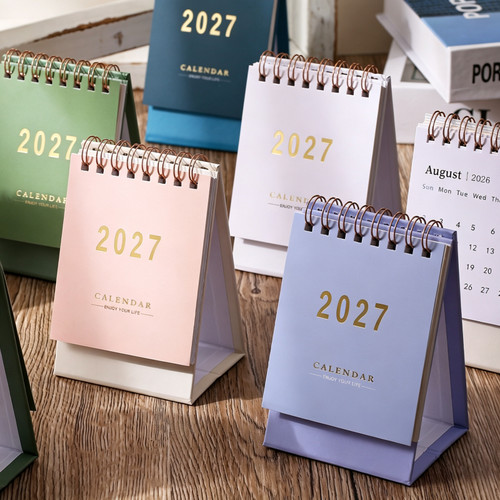 Mini desk calendar - desk, 2026