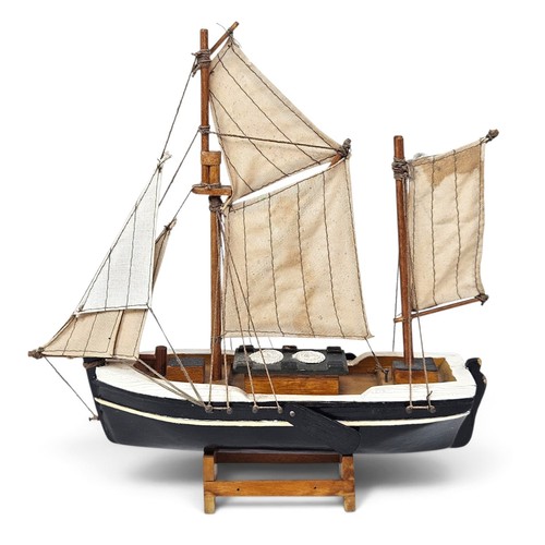 Vintage wooden model sailing - vintage,