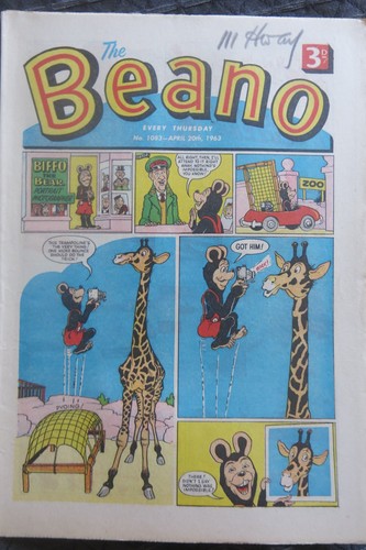 Beano comic 1083 - april, 20th