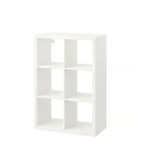 Ikea kallax white shelving - ikea,