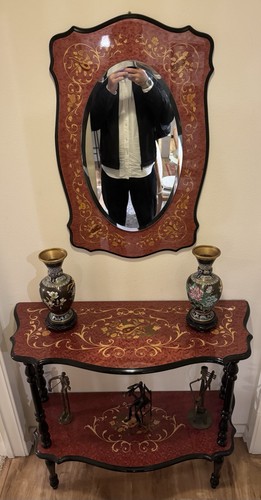 Mid century italian marquetry - italian,
