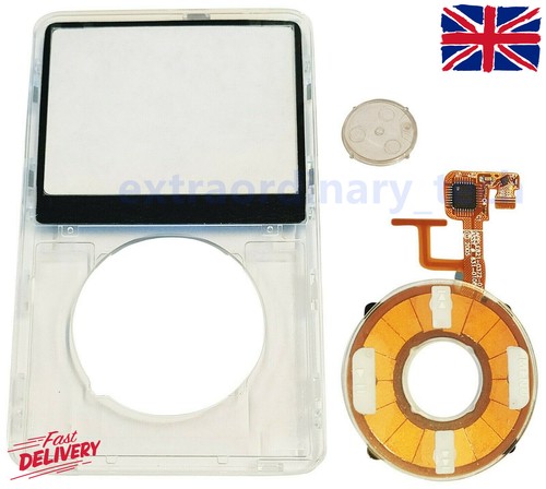 Clear front housing - clear, button