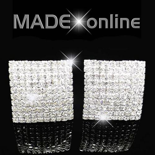 Extra large square earrings - large,