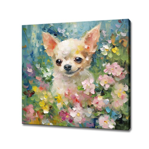 White chihuahua puppy - puppy, dog