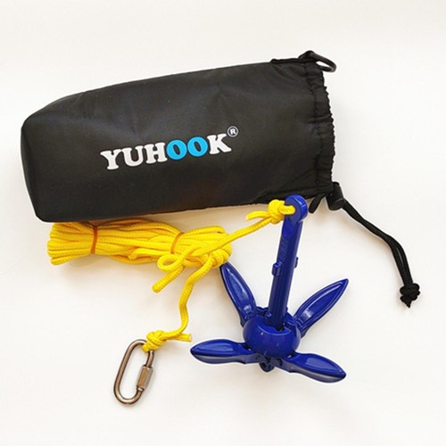 Portable grapnel anchor kit - anchor,