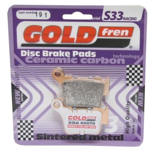 Goldfren s33 brake pads rear - pads,