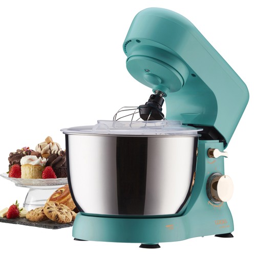 Teal stand mixer - stand, 8