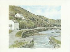 Charming Print of Boscastle in