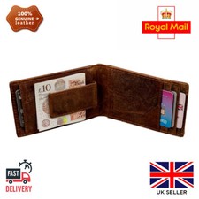 Mens Leather Handmade Money