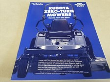 2000s KUBOTA Zero Turn Mowers