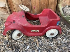 1960s vintage RED Triang Pedal Car customised 