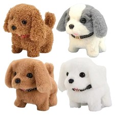 Walking Plush Puppy Interactive Plush Pet Puppy Robot Dog Toys Plush Fashionable