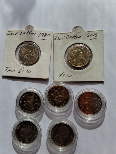 Isle man 1 pound - 7x,