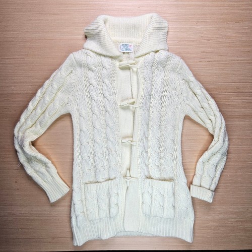 Vintage prep cable knit - vintage, duffle