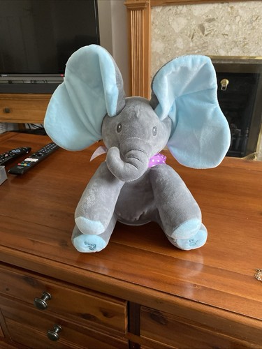 Elephant plush soft toy - soft, height