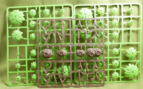 Jungle trees complete sprue - trees,