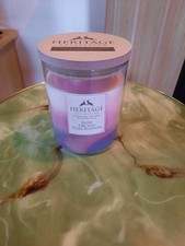 Heritage Collection Crackling Wooden Wick, Rose Orchid Plum Blossom, 80 Hrs,