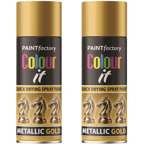 Gold metallic spray - metallic, paint