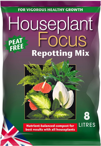 Houseplant focus repotting mix - focus,