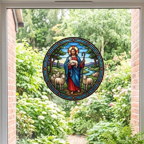 The good shepherd - shepherd, lamb