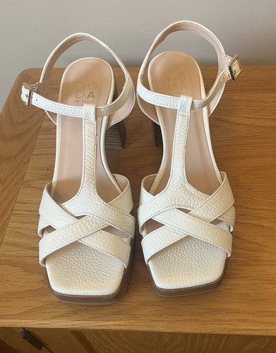Moda pelle white leather - moda,