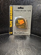 Vintage Olympia 12 Foot Tape