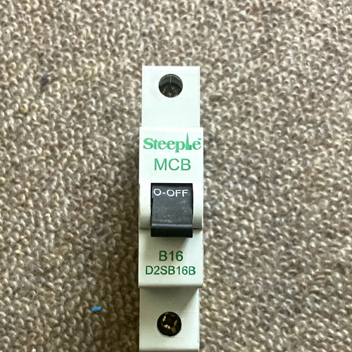 Steeple mcb b16 16a type - mcb,