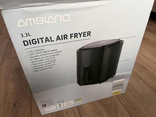 Ambiano digital air fryer - 3.3l,