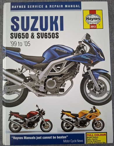Haynes suzuki sv650 - haynes, &