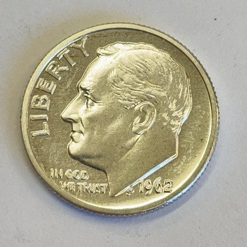 1962 silver kennedy dime - silver,