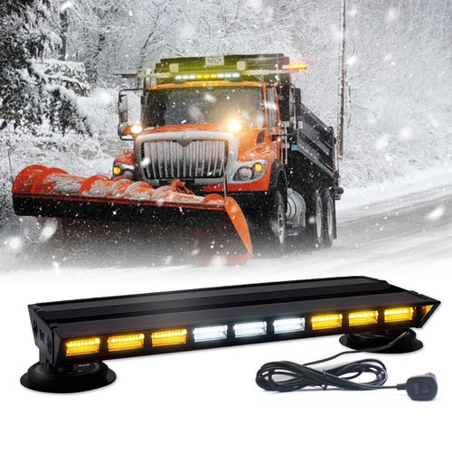 Amber white recovery light bar - white,