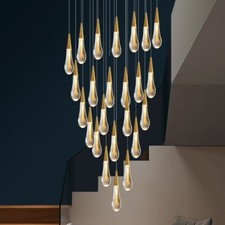 crystal pendant light