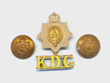 THE KING"S DRAGOON GUARDS O/R s INSIGNIA.