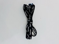 supreme shoe laces black 120cm
