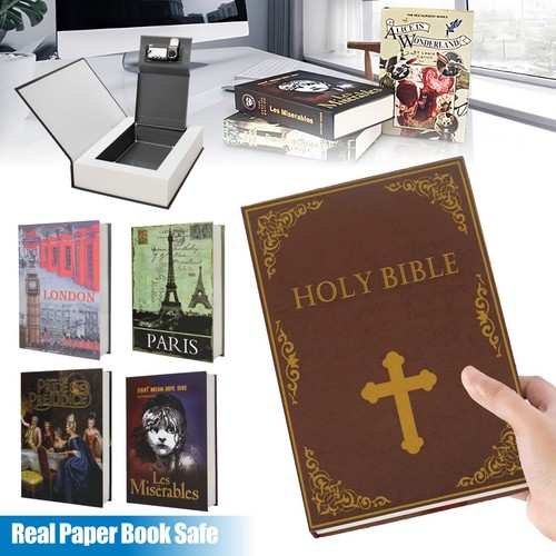 Real paper book locking - paper,