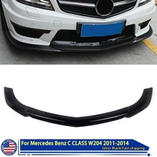 Gloss Black Front Bumper Lip