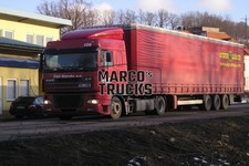 Truck photo DAF XF tarpaulin