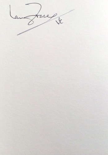 Ian fraser signed - fraser, vc
