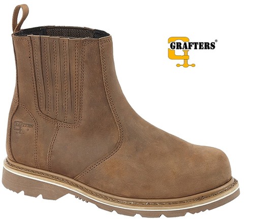 Mens grafters leather safety - mens,