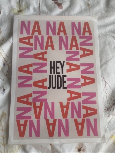 Hey jude the beatles poster - hey,