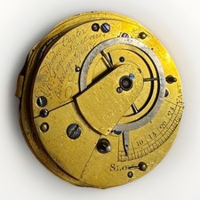 Fusee Movement RUNS c.1823-27
