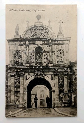 Antique postcard citadel - postcard,