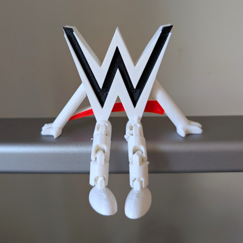 Wwe logo wrestling figure - wwe, toy