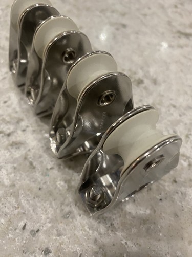 Stanchion lead block - lead,