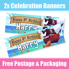 Personalised Pirate Banners
