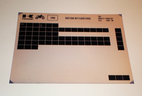 Microfich spare parts