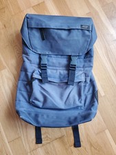 Superdry Toploader Blue Canvas Rucksack Laptop Backpack Vintage Condition Unisex