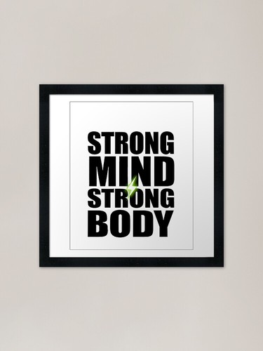 Strong mind body - strong,