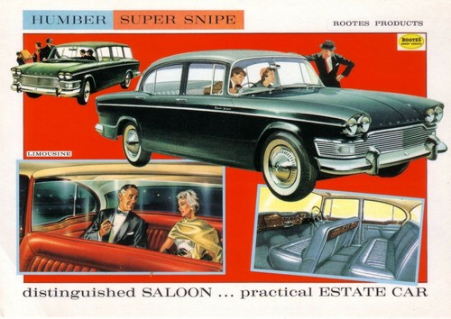 Humber super snipe iii 1960 - snipe,